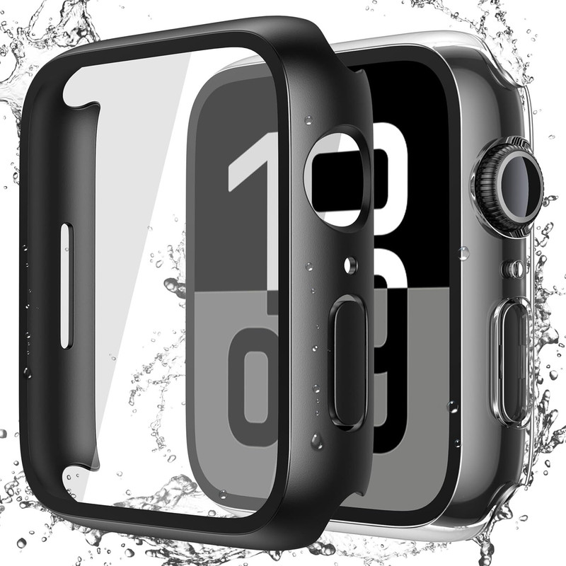 Vanshika Enterprises WATCH CASE 42MM Overall Protective Cover for iWatch 1 Black + 1 WIPES FREE Watch Box(Black, Holds 1 Watch)