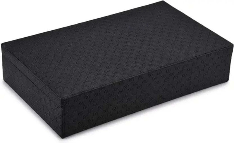 Tanwar TIME BOX 12 B Watch Box(Black, Holds 12 Watches)