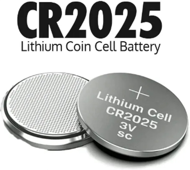 TONSY Lithium CR 2025 3v Battery (Pack Of 5) 240mAh 5-piece Watch Repair Kit
