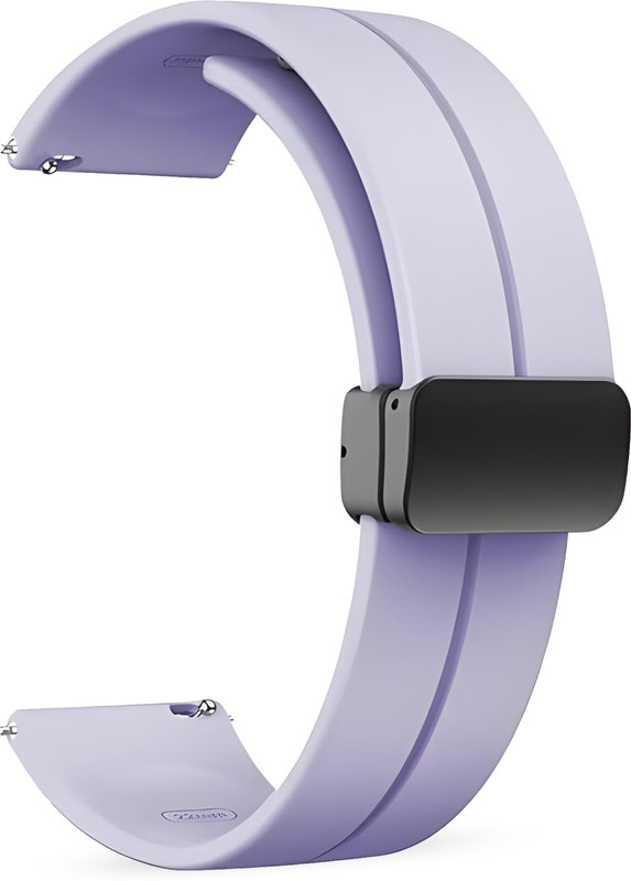 WTG Soft Silicone 22MM Strap for Smartwatch Smart Watch Strap(Green)