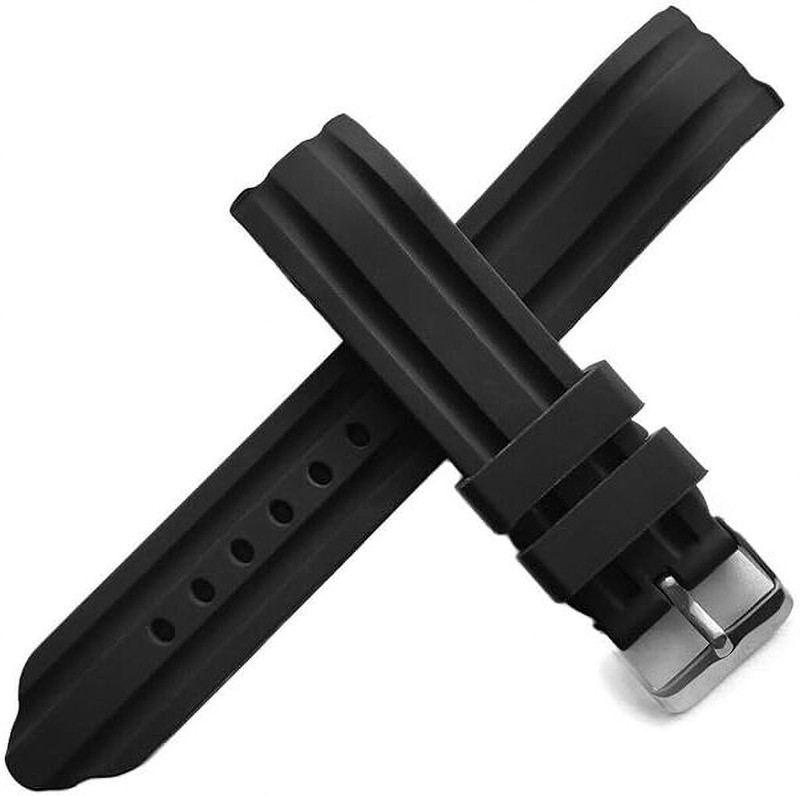 Rayyn OLMO UNIVERSAL 24 mm Resin Watch Strap(Black)