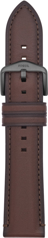 Fossil S221497 Strap Bar - Men 22 mm Genuine Leather Watch Strap(Brown)