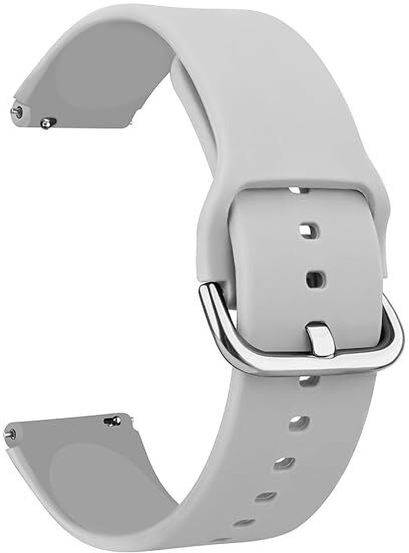 CHG Silicone 19mm Replacement Band Strap 19 mm Rubber Watch Strap(Grey)