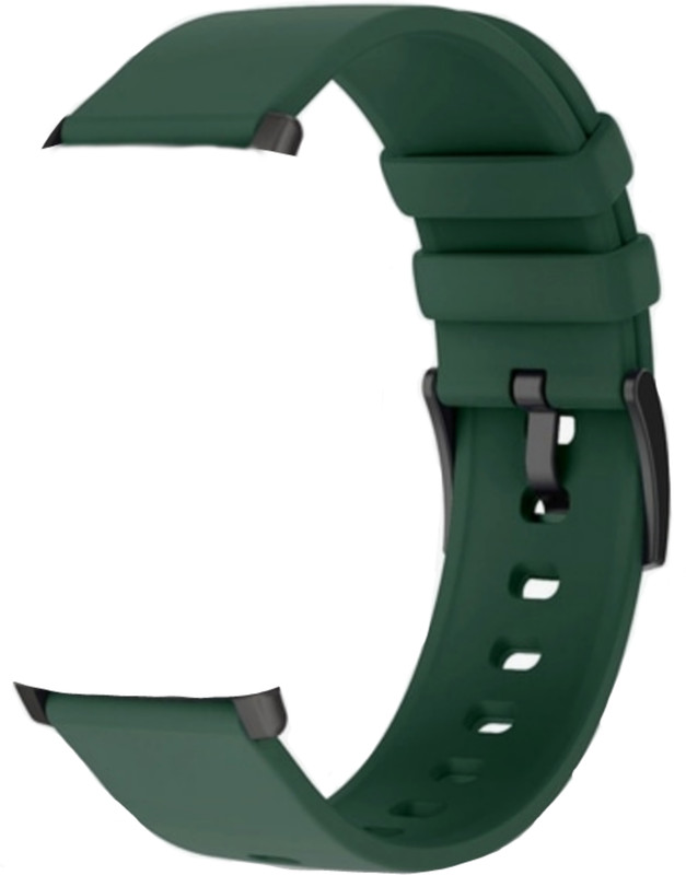 ADLWatch ADL 22mm Silicon Green Strap 22 mm Silicone Watch Strap(Green)