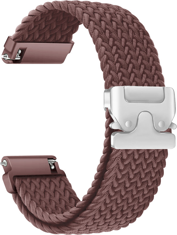 ACM Watch Strap Woven Braided Clipper 22mm for Got Game Of Thrones Edition 3371483 mm Fabric Watch Strap(Brown)