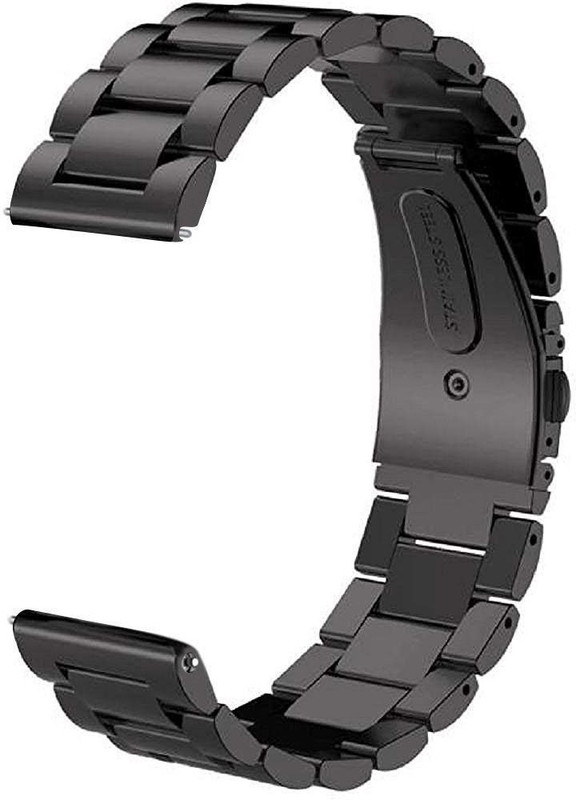 CHG 22mm Strap (compatible Watch List In Photo & Description) 22 mm Silicone Watch Strap(Black)