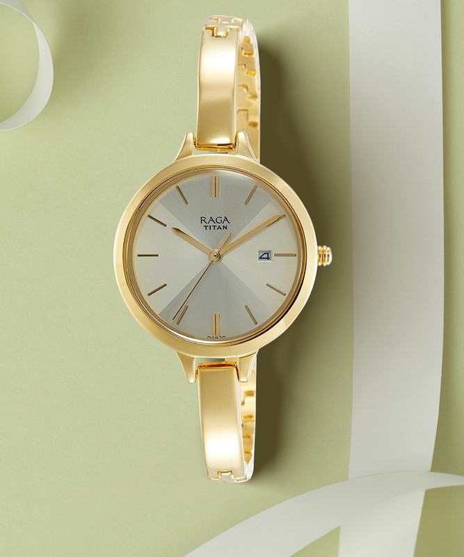 Titan NP2578YM01 Raga Viva Analog Watch - For Women