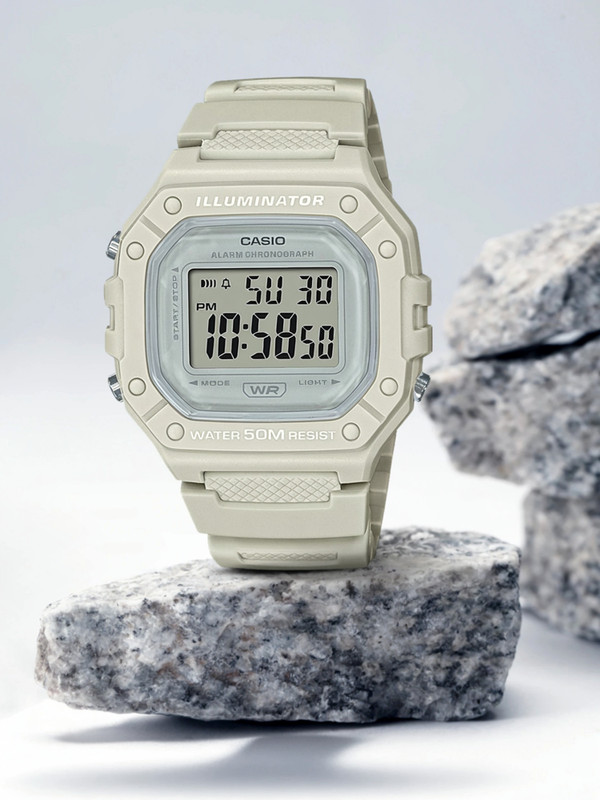 CASIO W-218HC-8AVDF Youth Digital Watch  - For Men & Women