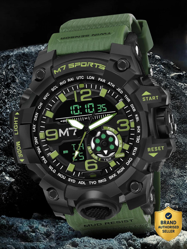 M7 By Metronaut M7-1509 M7 Adventure Chrono Series Analog-Digital Watch  - For Men