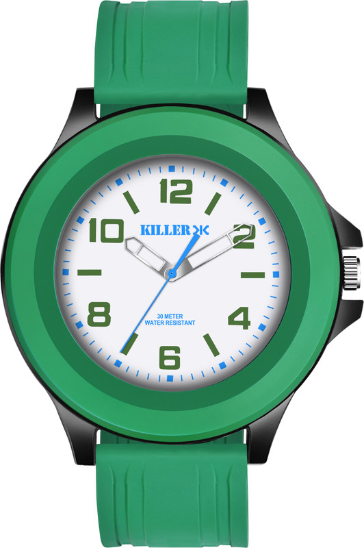 KILLER K8011 Green Black K8011 Elevate your style with New Vibrant Colors Watch Analog Watch - For Boys