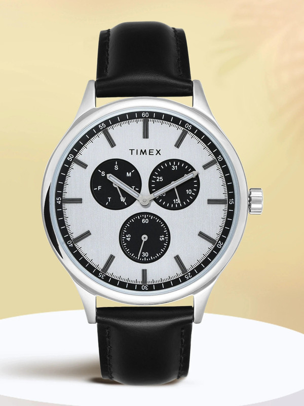 TIMEX Multi Function Silver Dial Analog Watch  - For Men
