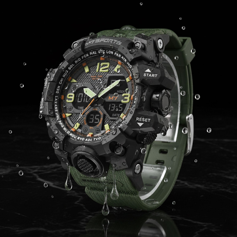 M7 By Metronaut M7-1327 M7 Adventure Chrono Series Analog-Digital Watch - For Men