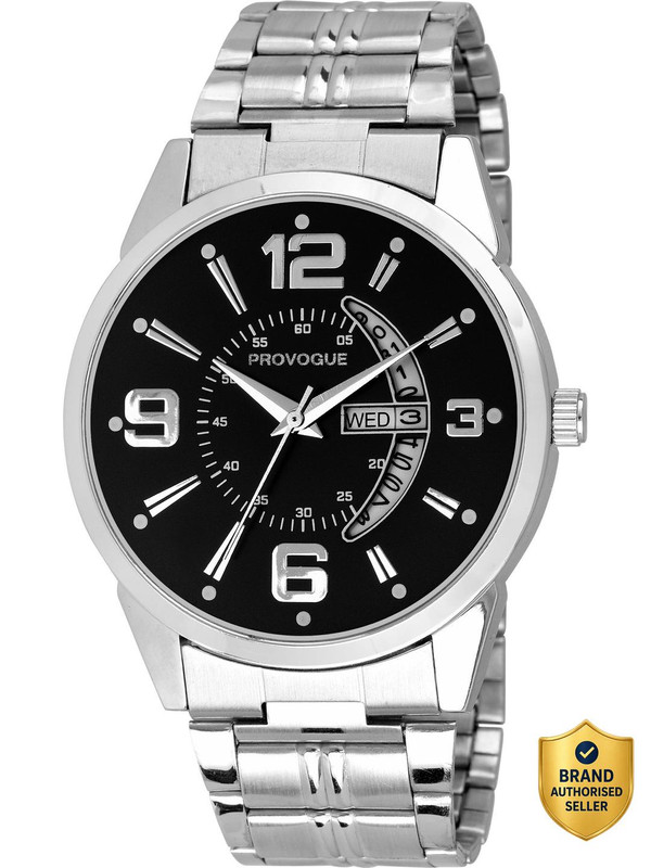 PROVOGUE Basic with Day and Date Display Basic with Day and Date Display Analog Watch  - For Men