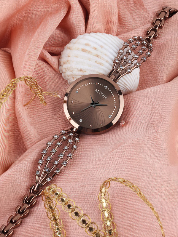 MATRIX Daisy Bracelet Style Analog Watch - For Women