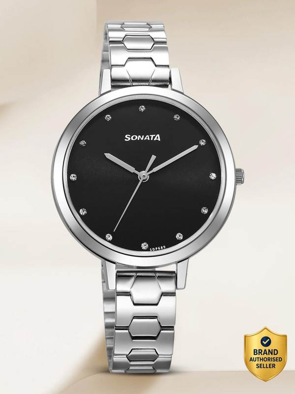 SONATA 87056Sm02W-Sdp689-Sonata Style Analog Watch  - For Women