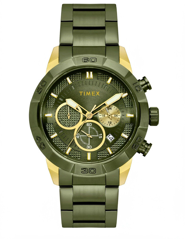 TIMEX Chronograph Green Dial Analog Watch  - For Men