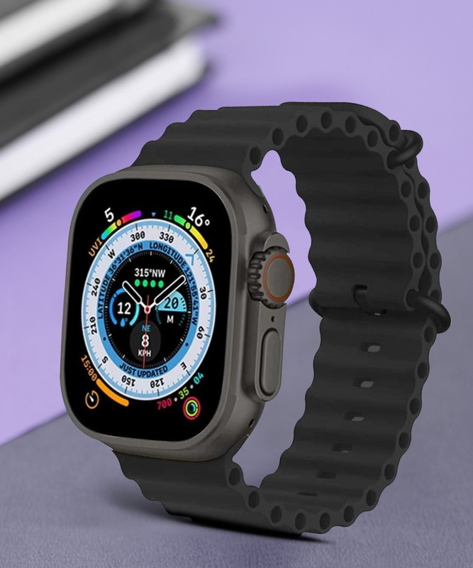 SHYAM Ultra T800 Series 8 Bluetooth Call Fitness Bracelet Magnetic Charging Ultra T800 Series 8 Watch Bluetooth Call Fitness Bracelet Magnetic Charging Digital Watch - For Men & Women