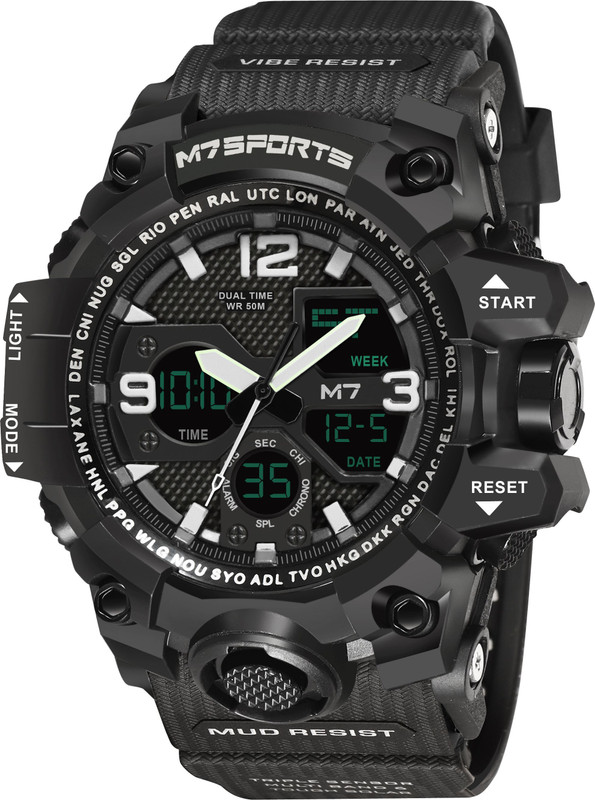 M7 By Metronaut M7-1327 M7 Adventure Chrono Series Analog-Digital Watch - For Men
