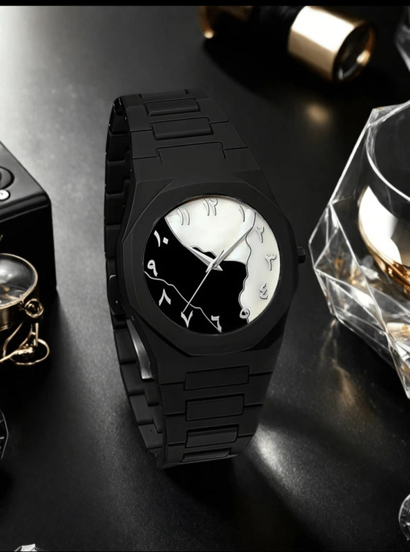 Zivaal arabic aura watch black Arabic Dial watch Analog Watch - For Men & Women