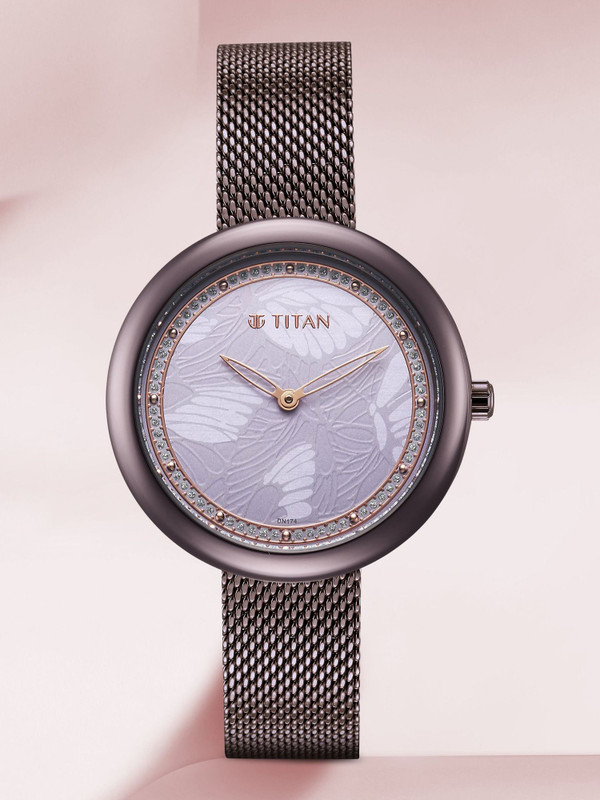 Titan Purple Glitz Purple Glitz Analog Watch  - For Women
