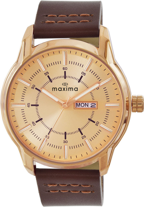 MAXIMA Attivo Attivo Rose Gold Analog Watch  - For Men