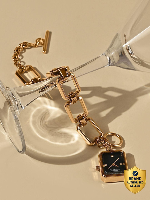 French Connection Black MOP Dial | Jewellery Watch For Women's Analog Watch - For Women