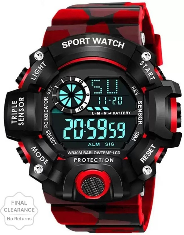 mobspot Water Resistance Water Resistance Digital Watch - For Boys
