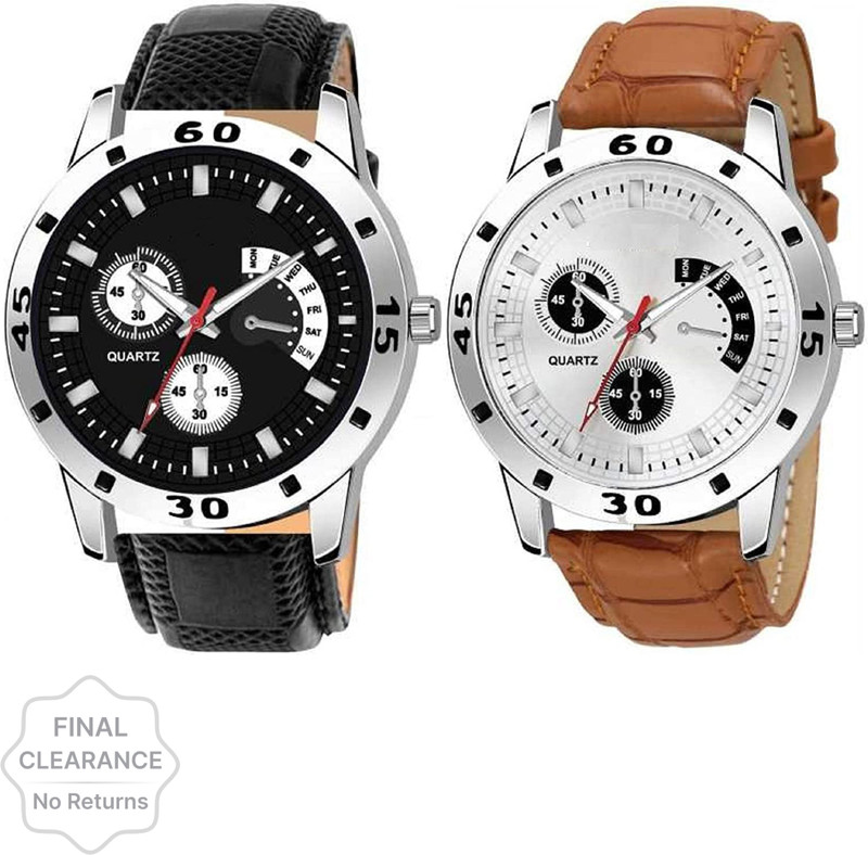 Blue Pearl Analog Watch – For Men