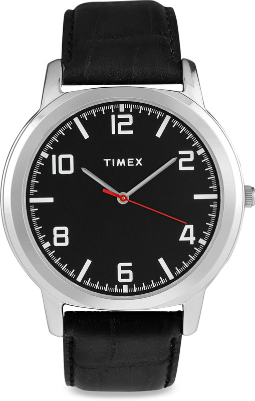 TIMEX Black Dial Analog Watch - For Men