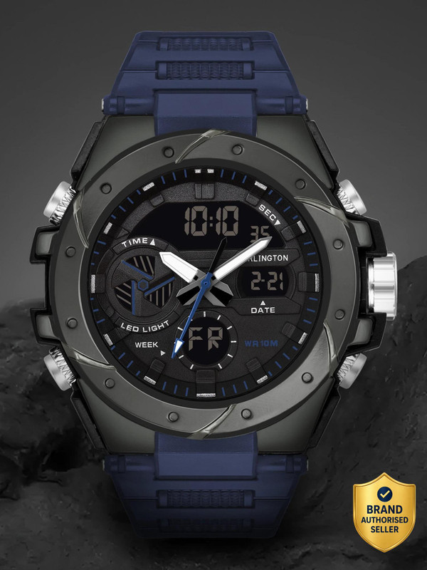 Carlington CT 9140 Blue Endurance Series Analog-Digital Watch  - For Men