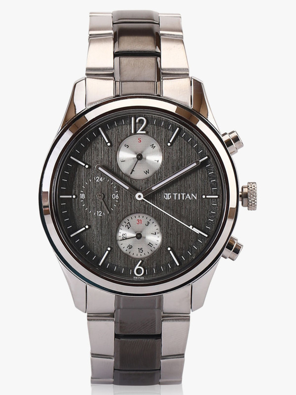 Titan NQ1805KM02 Neo Gents V Analog Watch - For Men