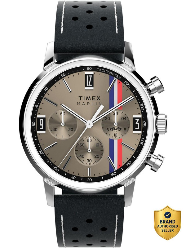 TIMEX TW2W98900IK Marlin Round 40mm Tan Dial Analog Watch  - For Men