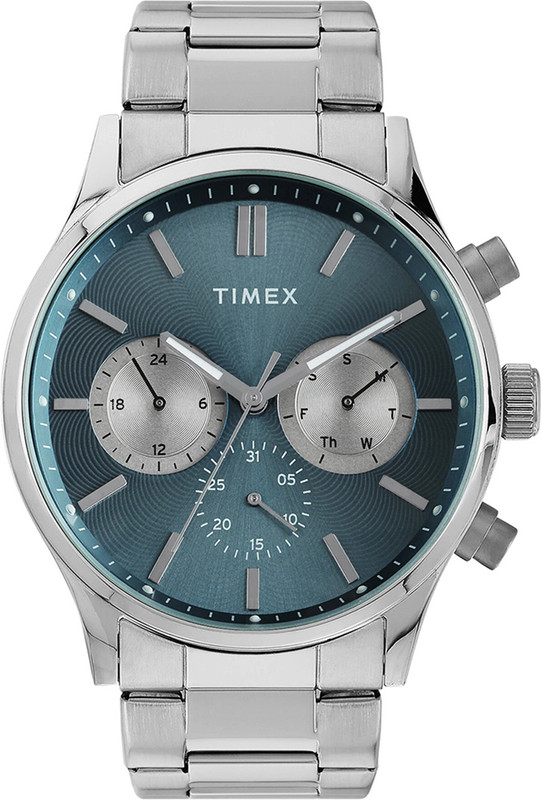 TIMEX Multi Function Blue Dial Analog Watch - For Men