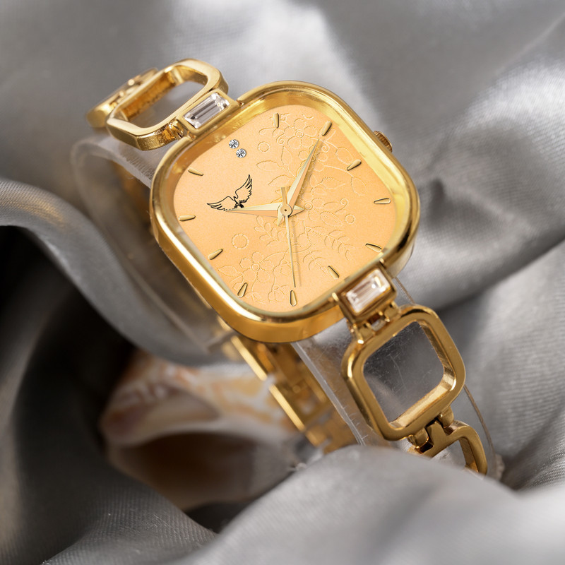 WHITE BIRD H 5090 Gold H 5090 Analog Watch  - For Women