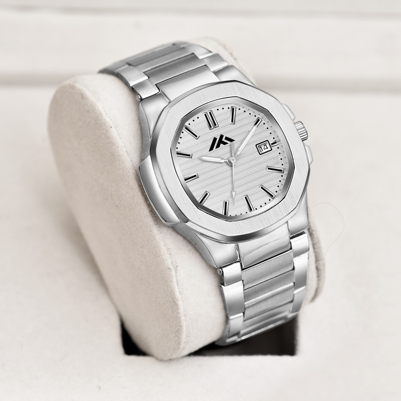 Blue Pearl Date Function SW-801 Date Functioning Series Square Dial Boys Watch with Quartz Mevhanism Analog Watch - For Men