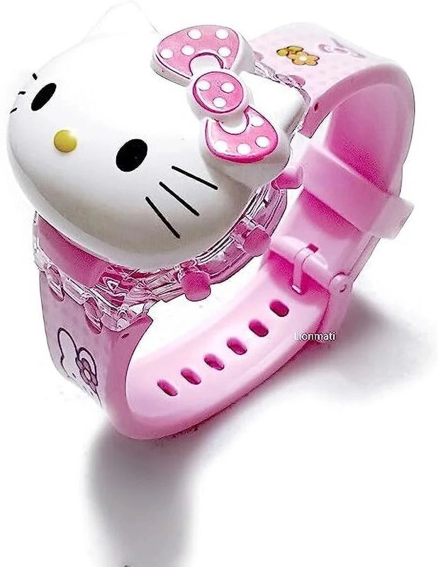 Royal Habibi Fashion Combo Digital Watch Stylish Wrist Watch for Boys & Girls Watch for Kids Hello kittiy Face Based Toy Design Digital Glowing Watch Digital Watch - For Boys & Girls