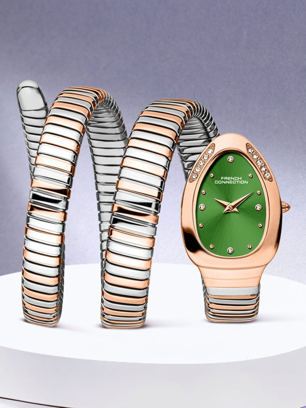 French Connection The Mystic Curve The Mystic Curve Analog Watch  - For Women