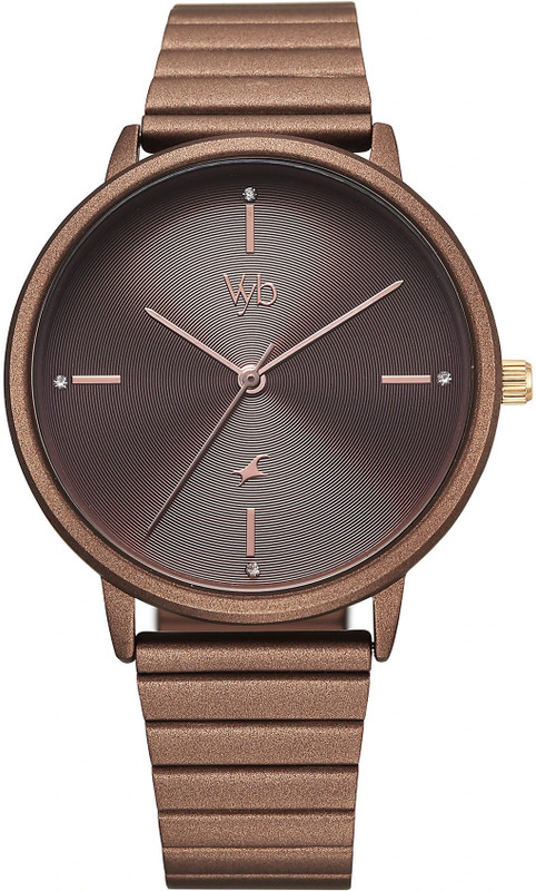 Fastrack Fastrack Vyb Bliss Fastrack Vyb Bliss Quartz Brown Round Dial Women's Watch Analog Watch  - For Women