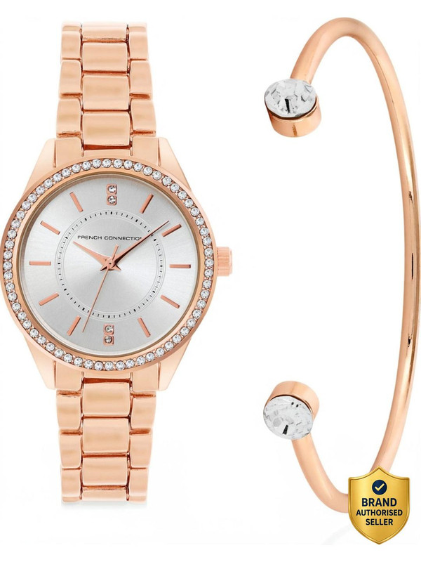 French Connection FCW03RGM Watch comes with Bracelet Analog Watch - For Women