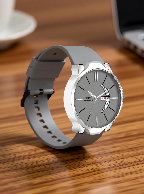ANALOGUE Minimalist Slim Series | Smart Strap | Smart Clip | Soft Silicon | Boys Minimalist Slim Series | Smart Strap | Smart Clip | Soft Silicon | Boys Analog Watch - For Men
