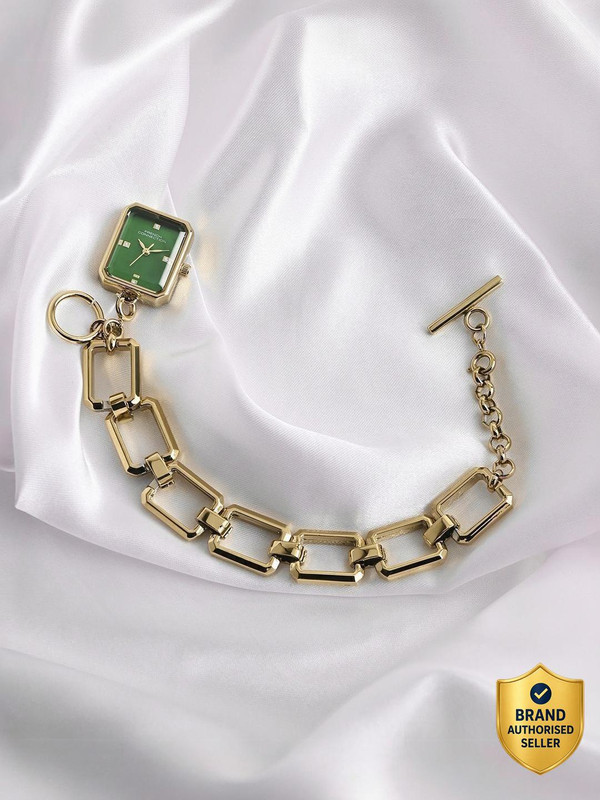 French Connection Green MOP Dial | Jewellery Watch For Women's Analog Watch - For Women