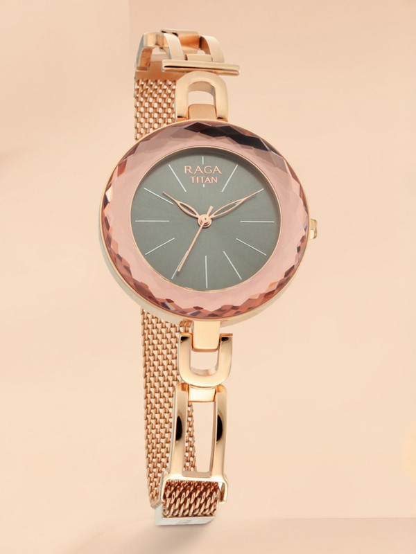 Titan NQ95122WM01 Raga Facets Analog Watch - For Women