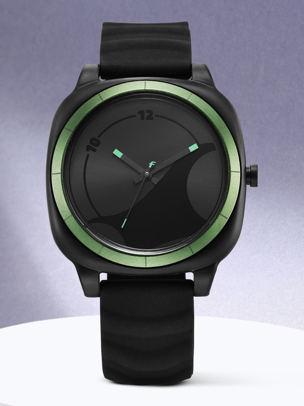 Fastrack Hype All Black Analog Watch - For Men & Women