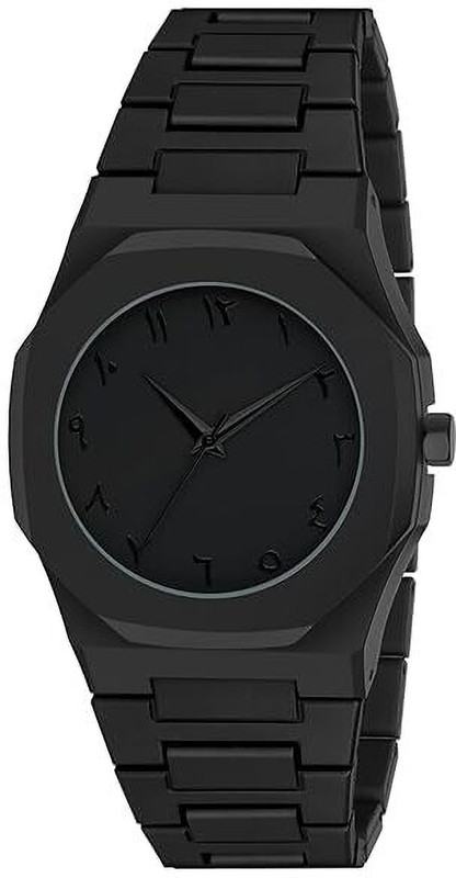 UNA Design Analog Watch, Full Black Chain Strap, Wrist Watch for Men Boys Analog Watch - For Men