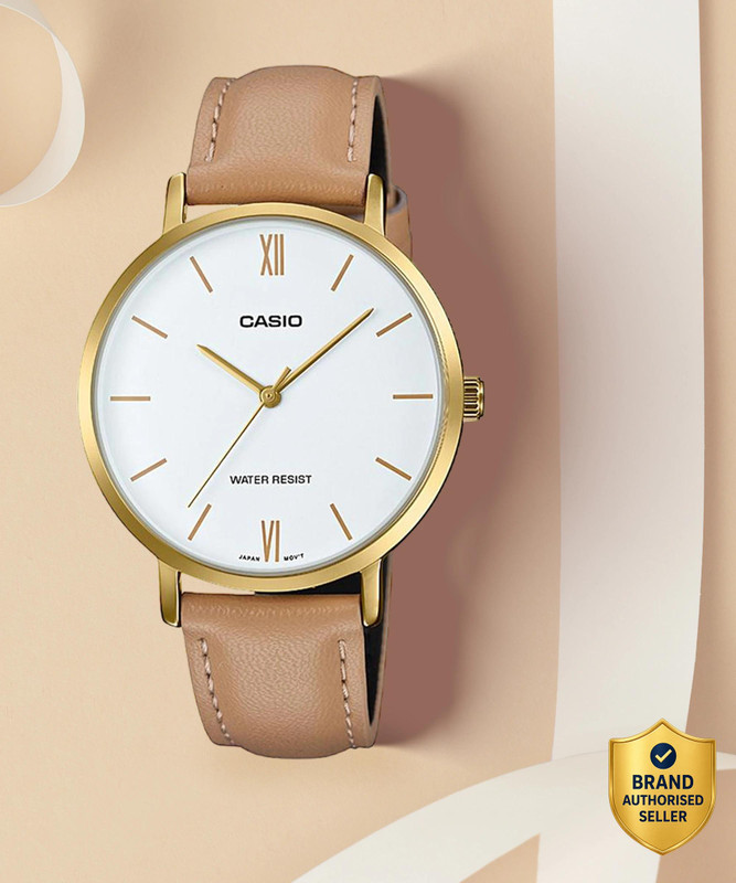 CASIO LTP-VT01GL-7BUDF LTP-VT01 Analog Watch - For Women