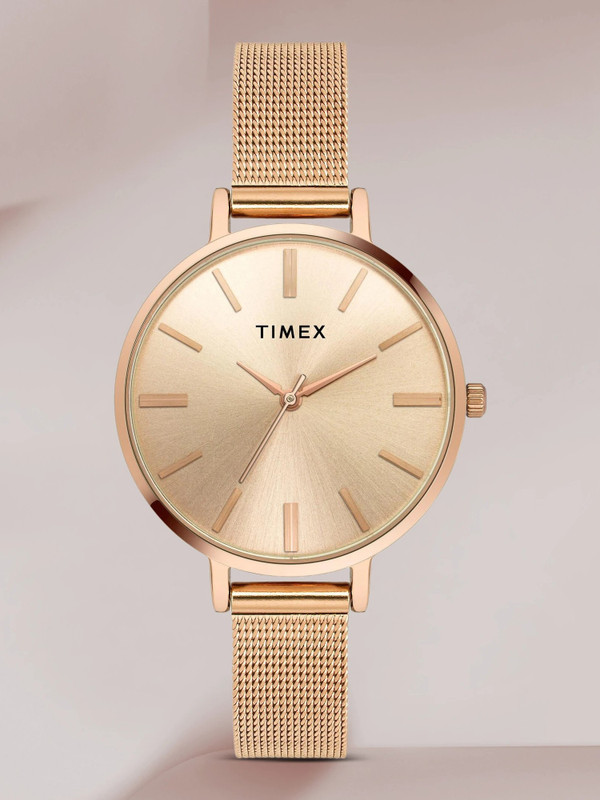 TIMEX Grey Dial Analog Watch  - For Women