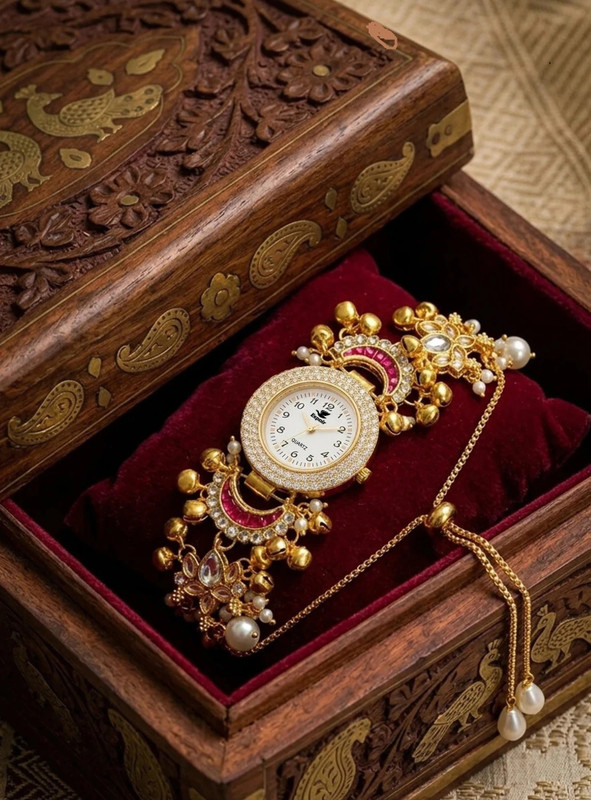 Espoir Kashmiri Watch For Women Kashmiri Jewel Kashmiri Watch For Women Kashmiri Jewel Analog Watch - For Women