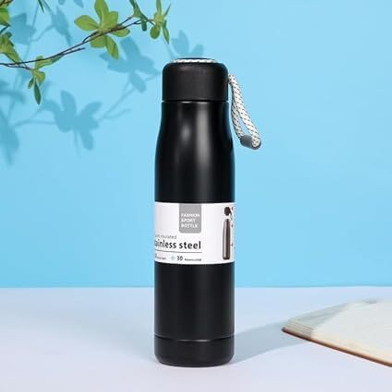 Nysa 500 ml Water Purifier Bottle(Black)