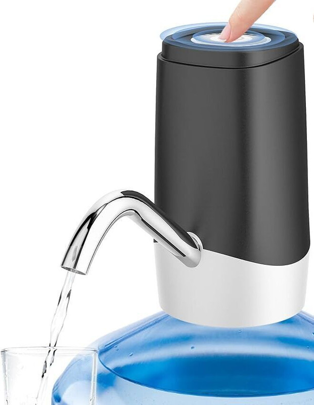 Hokiit Automatic Water Can dispenser pump with Rechargeable Battery for 20 Ltr Bottled Water Dispenser