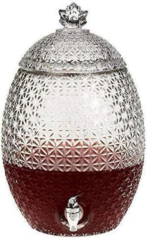 SMILERY 8000ML Liquor Dispenser Glassware Dispenser Beer Juice Water Mason jar Bottom Loading Water Dispenser